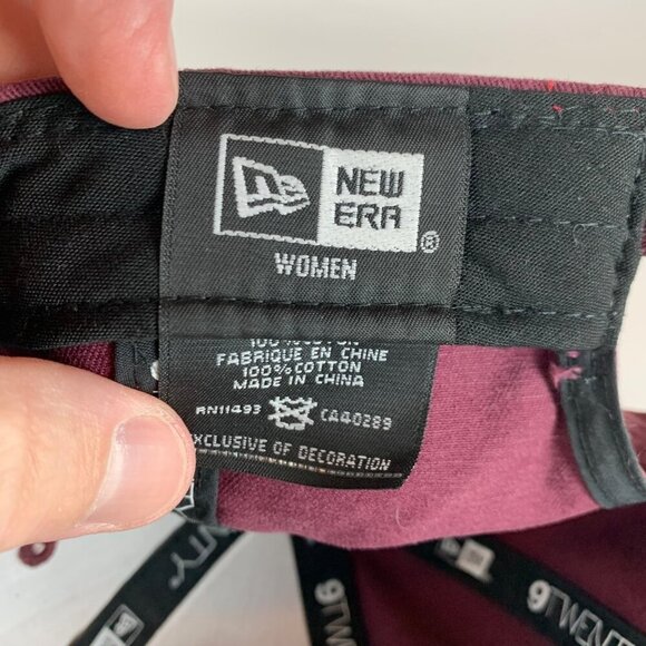 Arizona State Sun Devils Womens Maroon New Era 9Twenty Relaxed Fit Strapback Hat - Picture 5 of 5